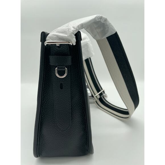 $3200 PRADA BLACK LEATHER HOBO SHOULDER BAG PURSE AUTH! Used once - Picture 11 of 16